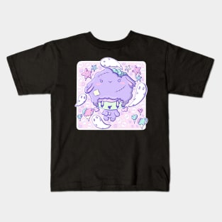 Cute zombie lamb bubble head cutie Kids T-Shirt